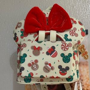 Disney Christmas Cookie Loungefly. New with tags